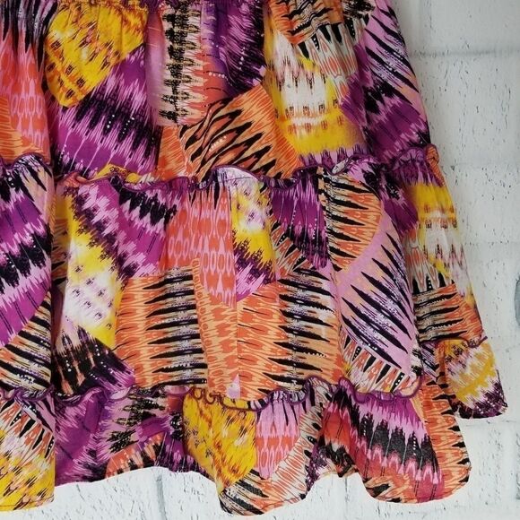 Copper Key Boho Gypsy Skirt. Size M - Picture 3 of 8